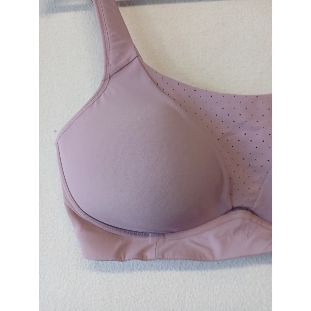 Lululemon run times high impact sports bra pink size 38D running